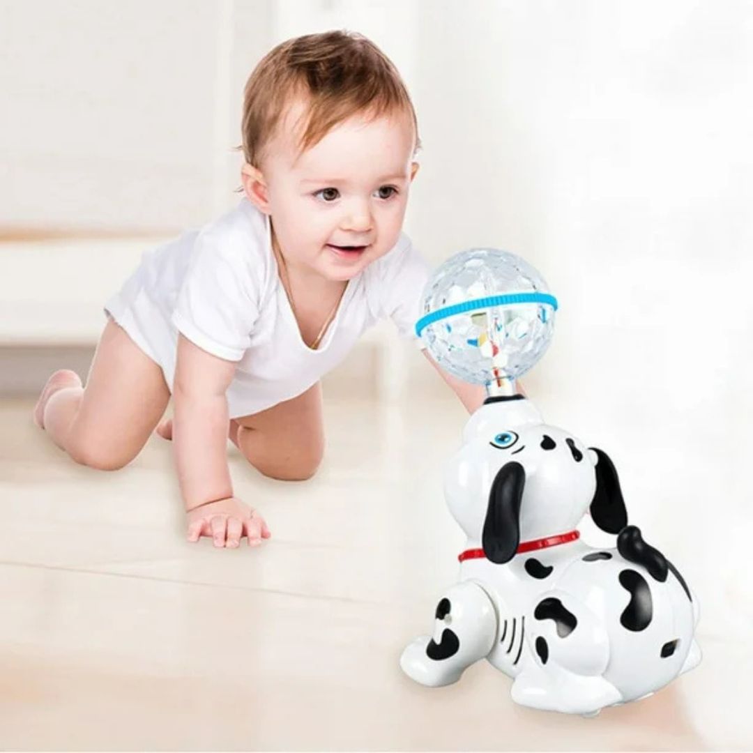 DanceDog – Interaktiver Spielzeughund mit Leuchtball
