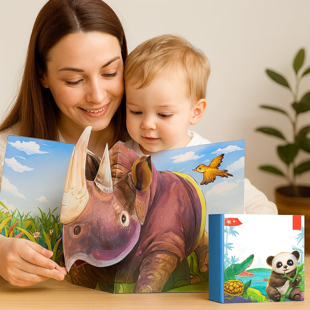 EntdeckerSpaß - Tierwelten Pop-Up Kinderbuch