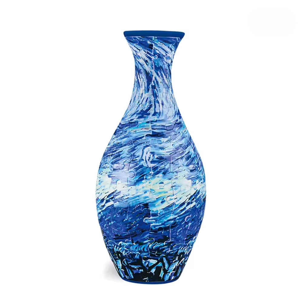 3D Puzzle Vase für echte Blumen