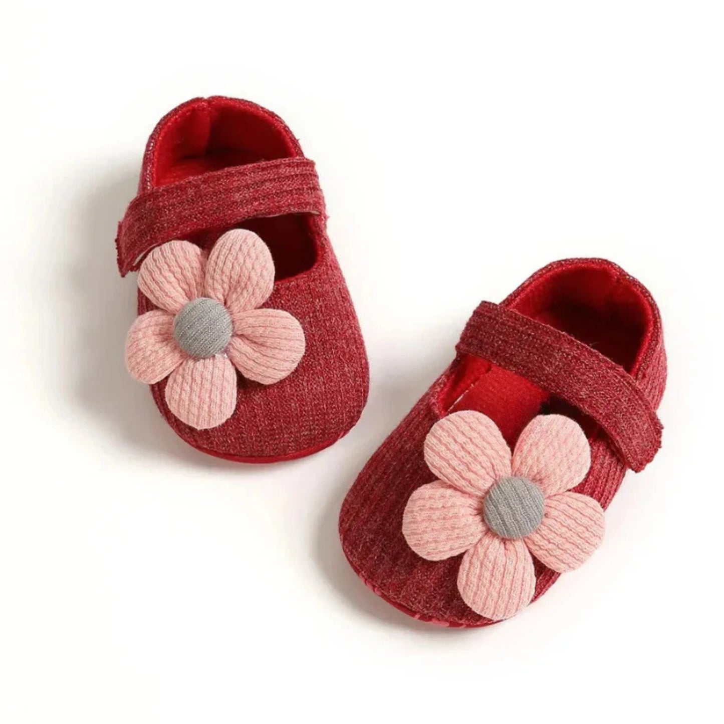 Baby Stoffschuhe mit Schleife