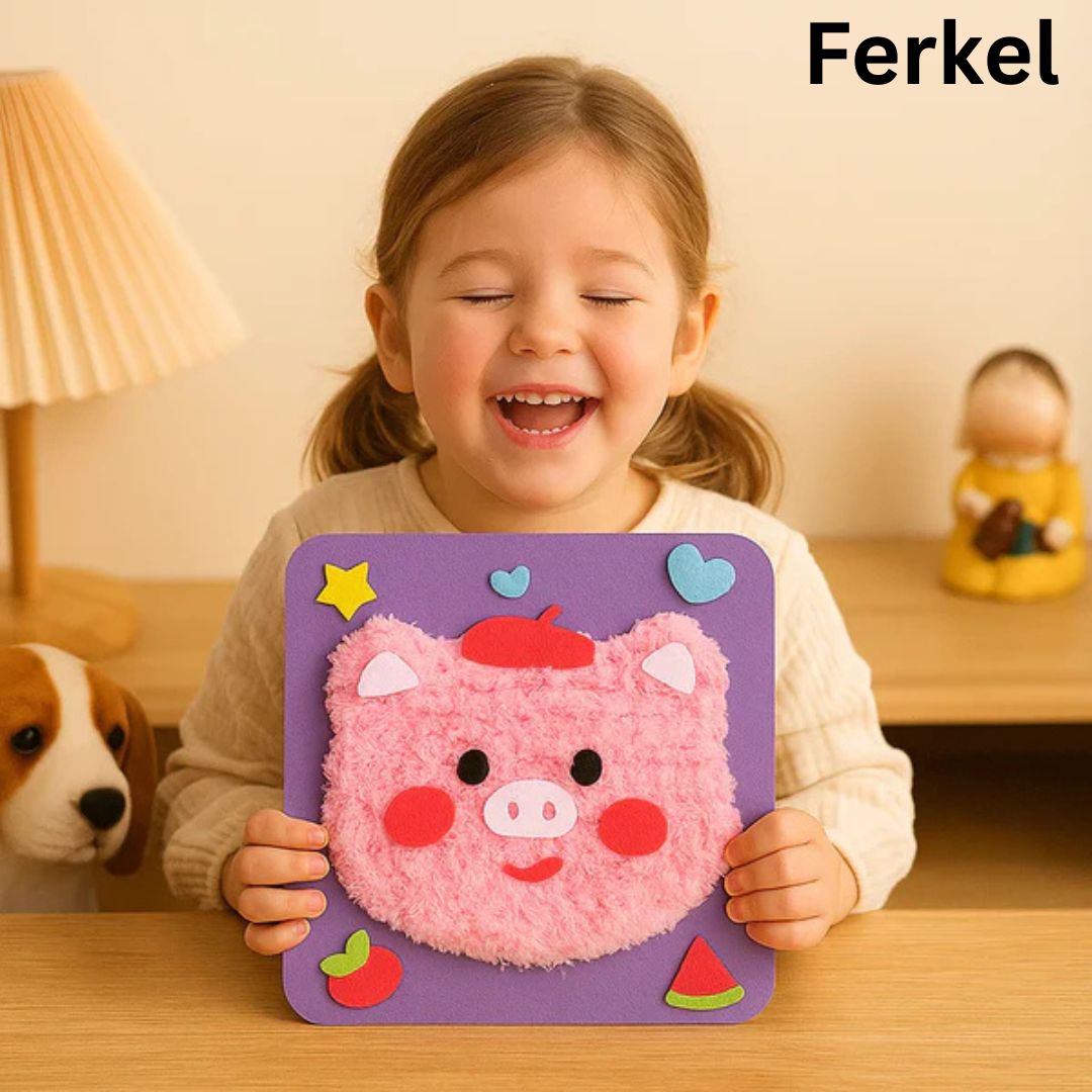 Kinder Stickpuppen Karten