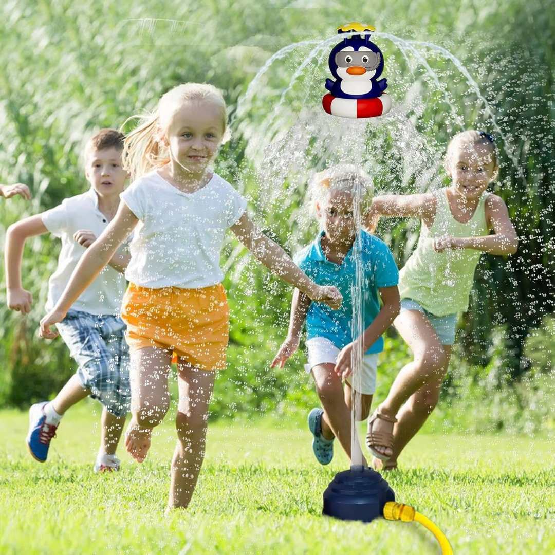 Tierische Wasserrakete