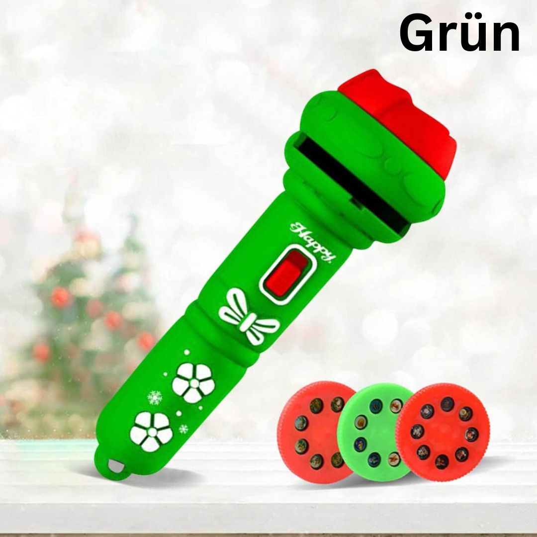 XmasLight – Projektions-Taschenlampe mit 24 Motiven