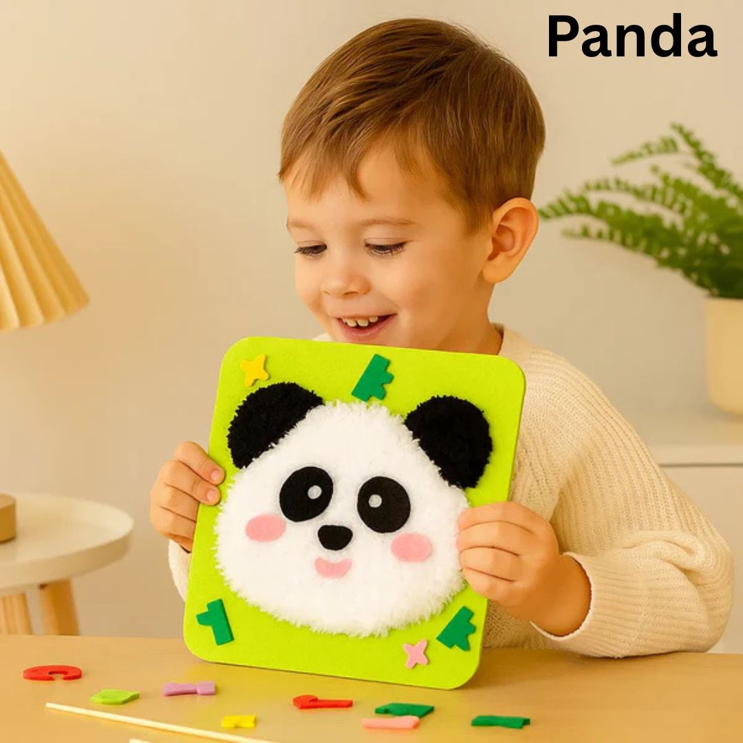 Kinder Stickpuppen Karten