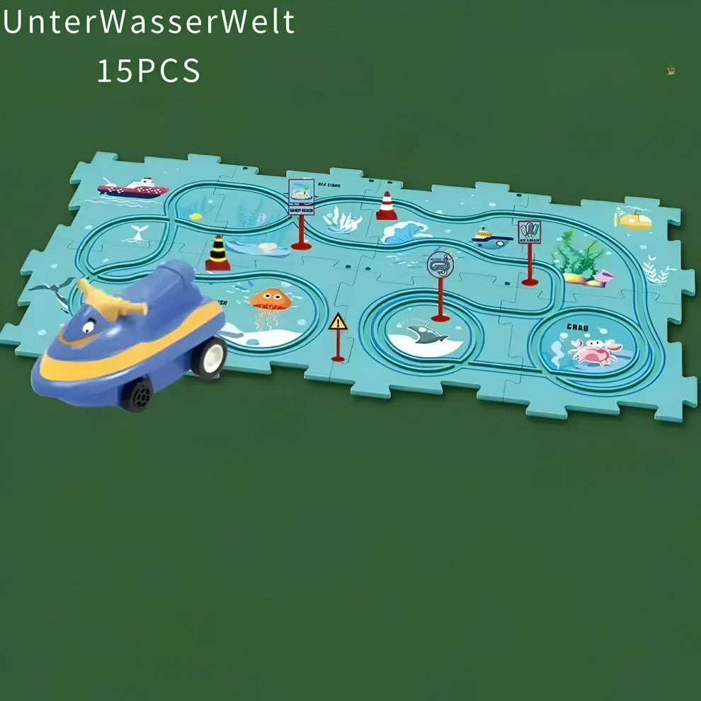 PuzzleRace - Rennbahn für Kinder