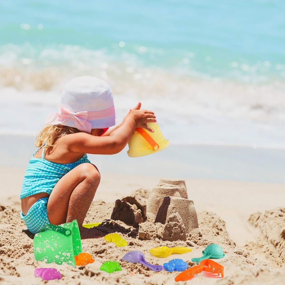 SandSpaß Deluxe - Sandspielset für kleine Baumeister