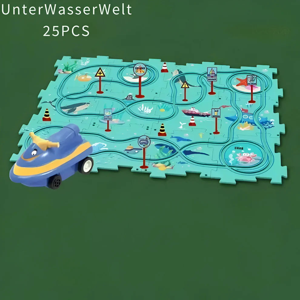 PuzzleRace - Rennbahn für Kinder