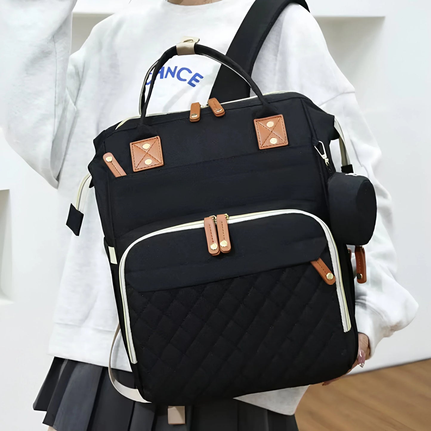 2-in-1 Baby Wickelrucksack