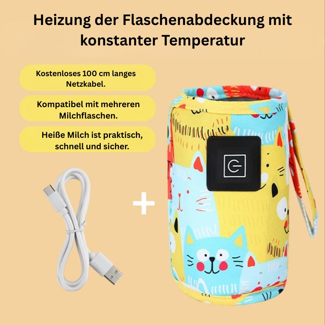 Mobiler Baby Flaschenwärmer