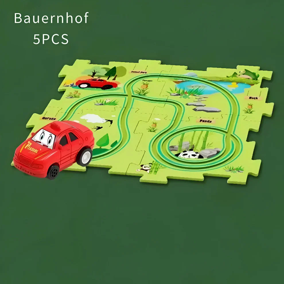 PuzzleRace - Rennbahn für Kinder