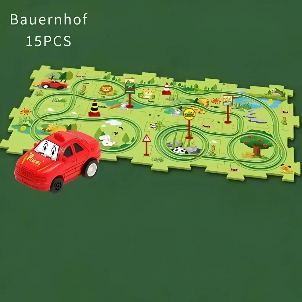 PuzzleRace - Rennbahn für Kinder