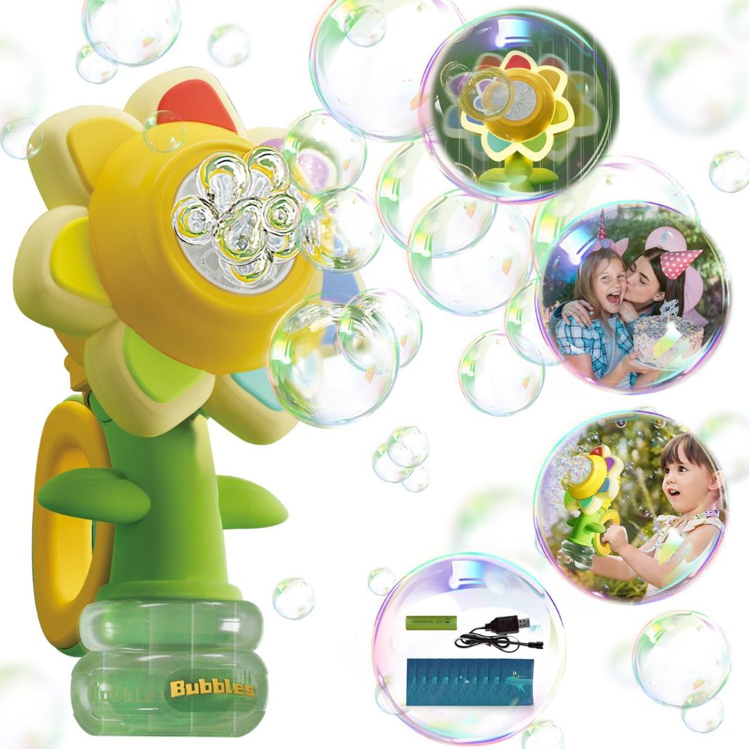 Magische Seifenblasen Blume