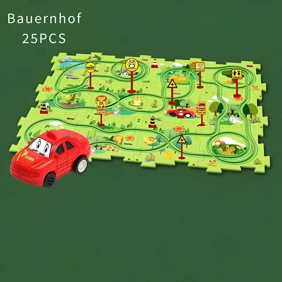 PuzzleRace - Rennbahn für Kinder