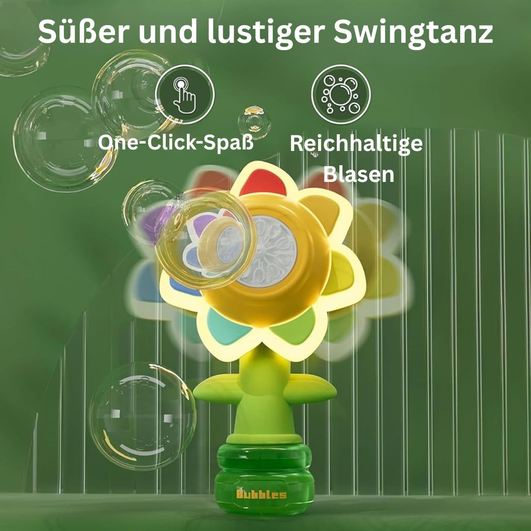Magische Seifenblasen Blume