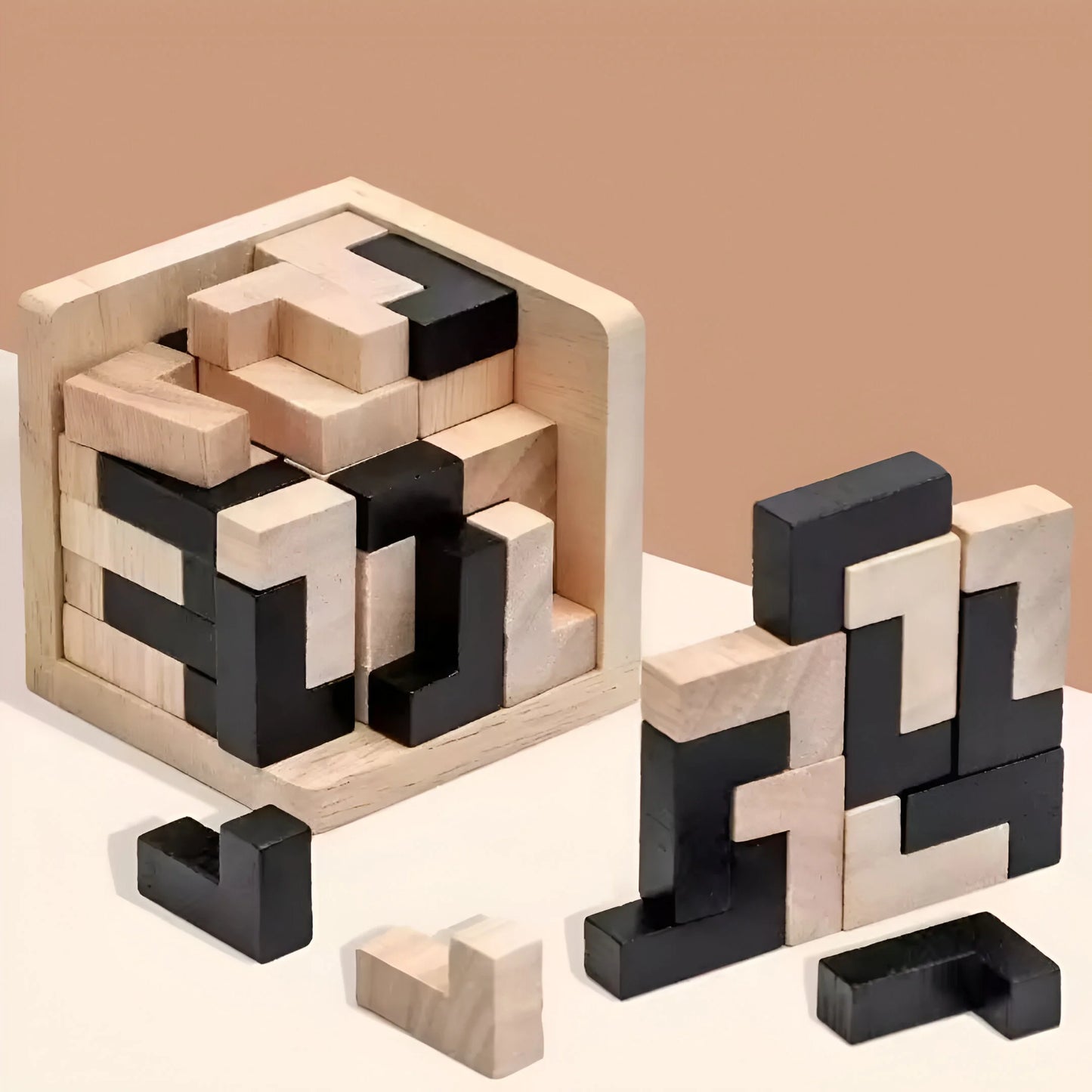 3D Holz Denkspiel