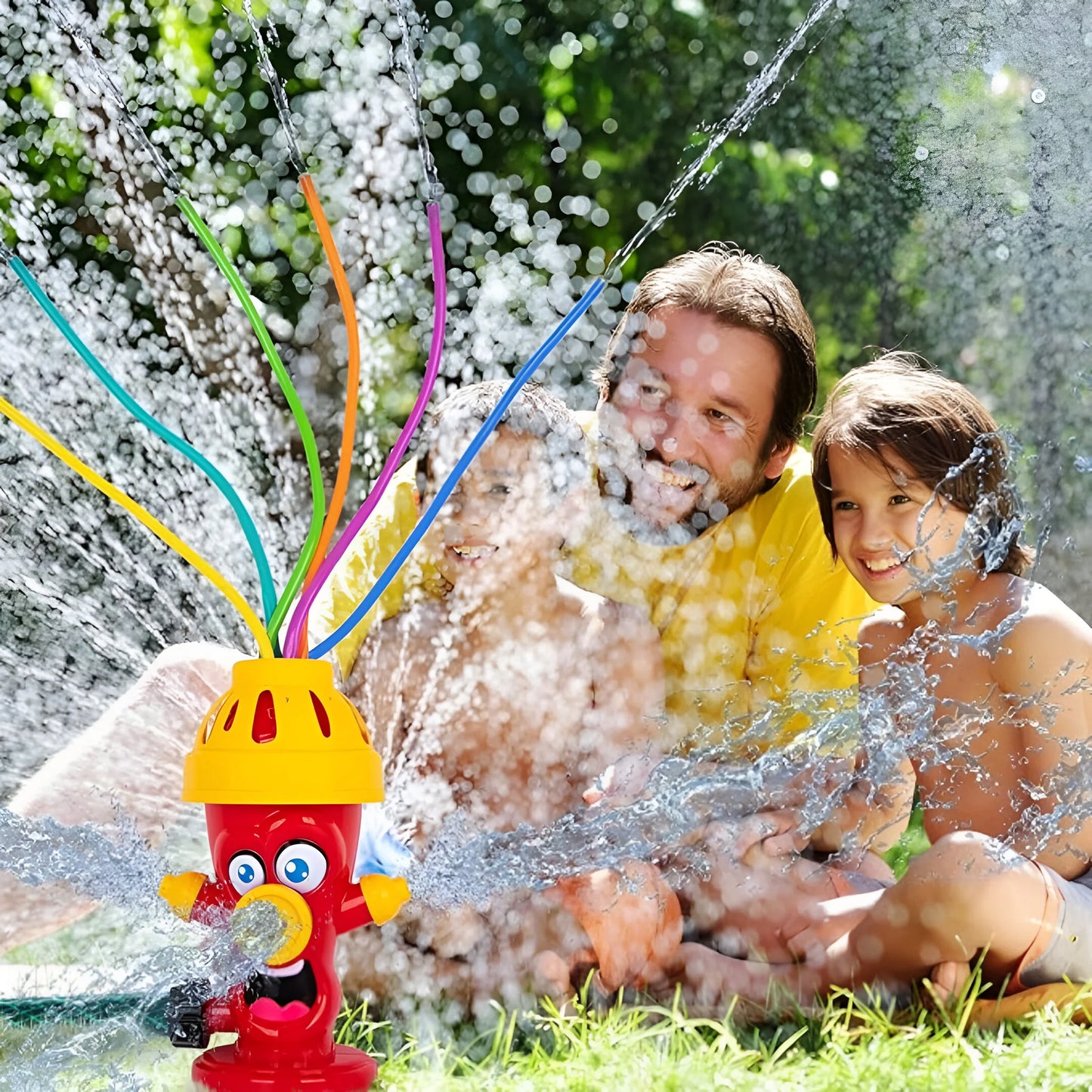 SprinklerSpaß - Der wassersprenkelnde Hydrant für Kinder