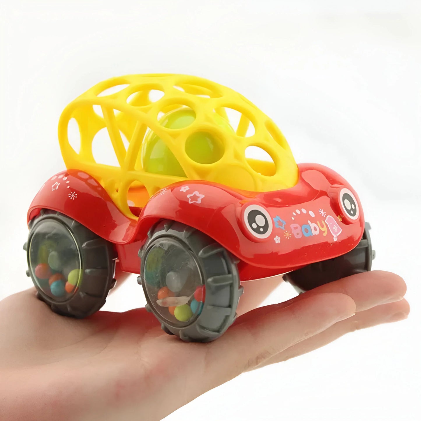 BabyRacer – Rasselndes Spielauto für kleine Entdecker