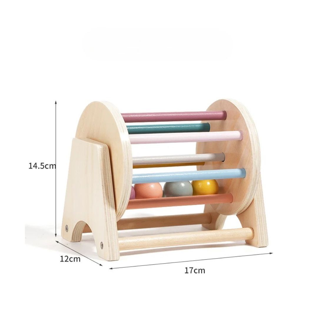 Montessori Ball Trommel aus Holz
