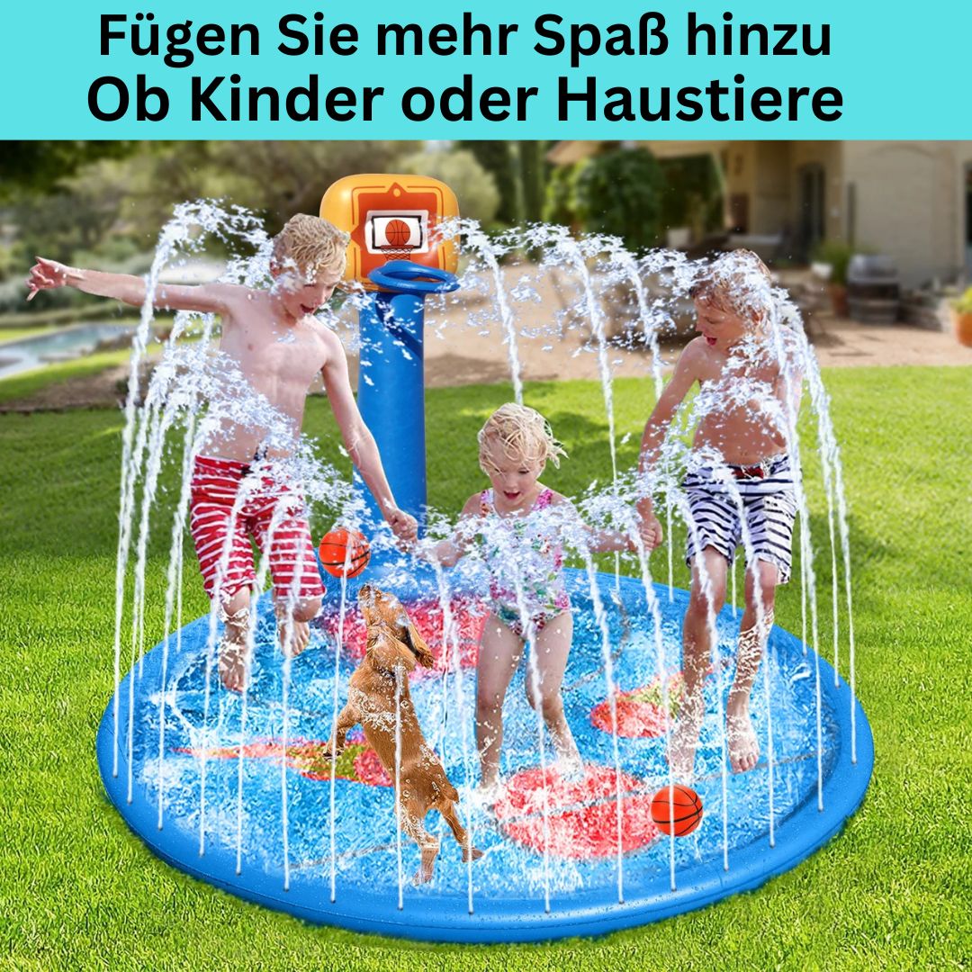 WasserBasket FunPark - Interaktives Wasserspiel