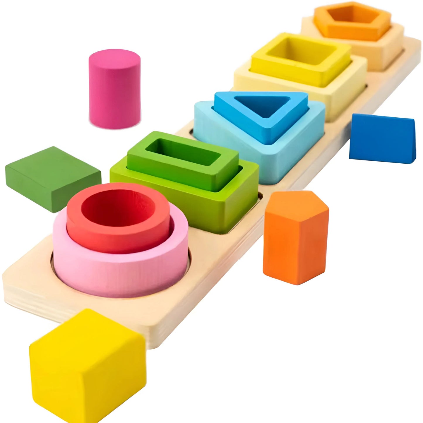 SensoryBlocks - Montessori Holz Spielzeug