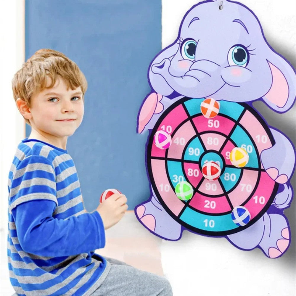 Elefanten Ballwurf Spiel