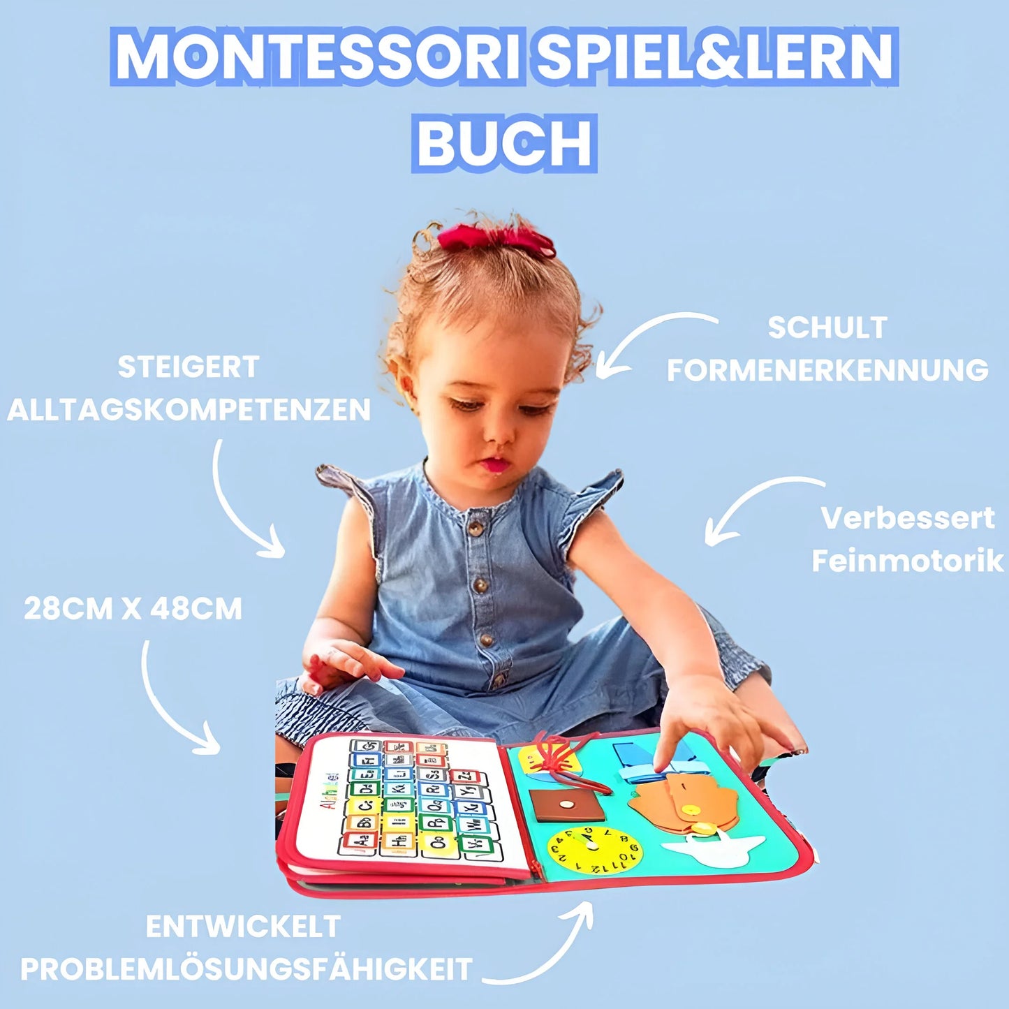 Montessori Lernbuch - Spielerischer Lernspaß