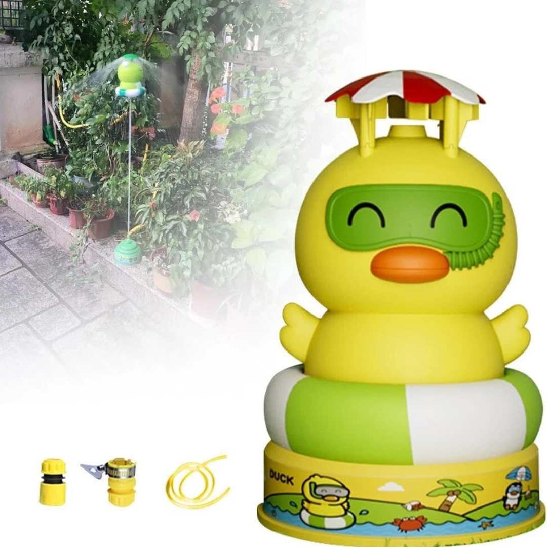 Tierische Wasserrakete