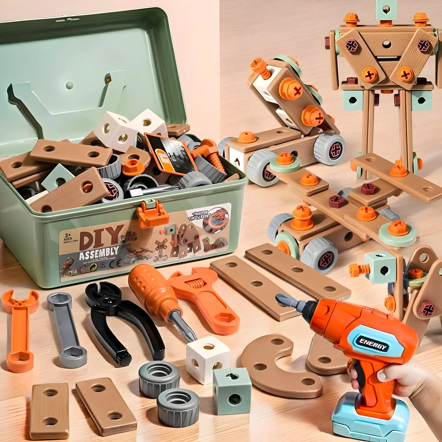 MiniBox - Kreativer Baukasten für kleine Tüftler
