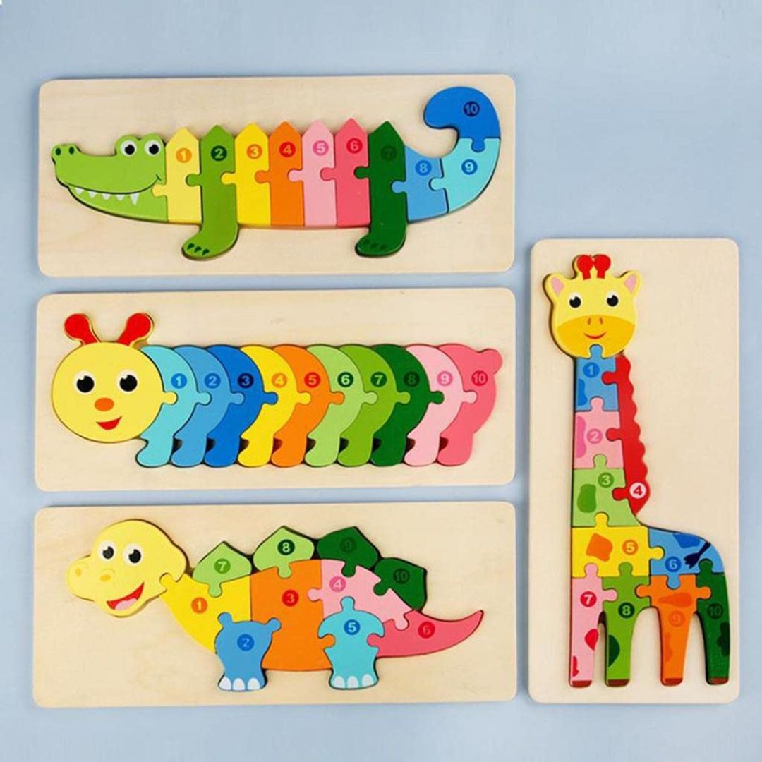 Sensorisches Tierpuzzle