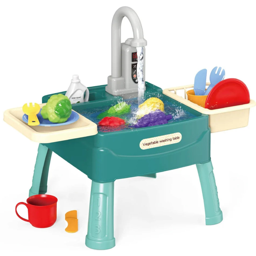 AquaChef – Spielküche mit echtem Wasserhahn für kleinen Kochspaß