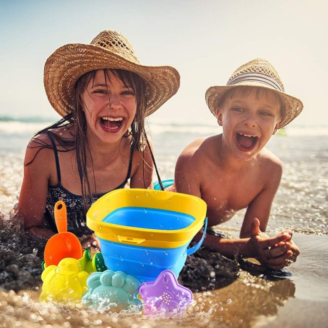 SandSpaß Deluxe - Sandspielset für kleine Baumeister