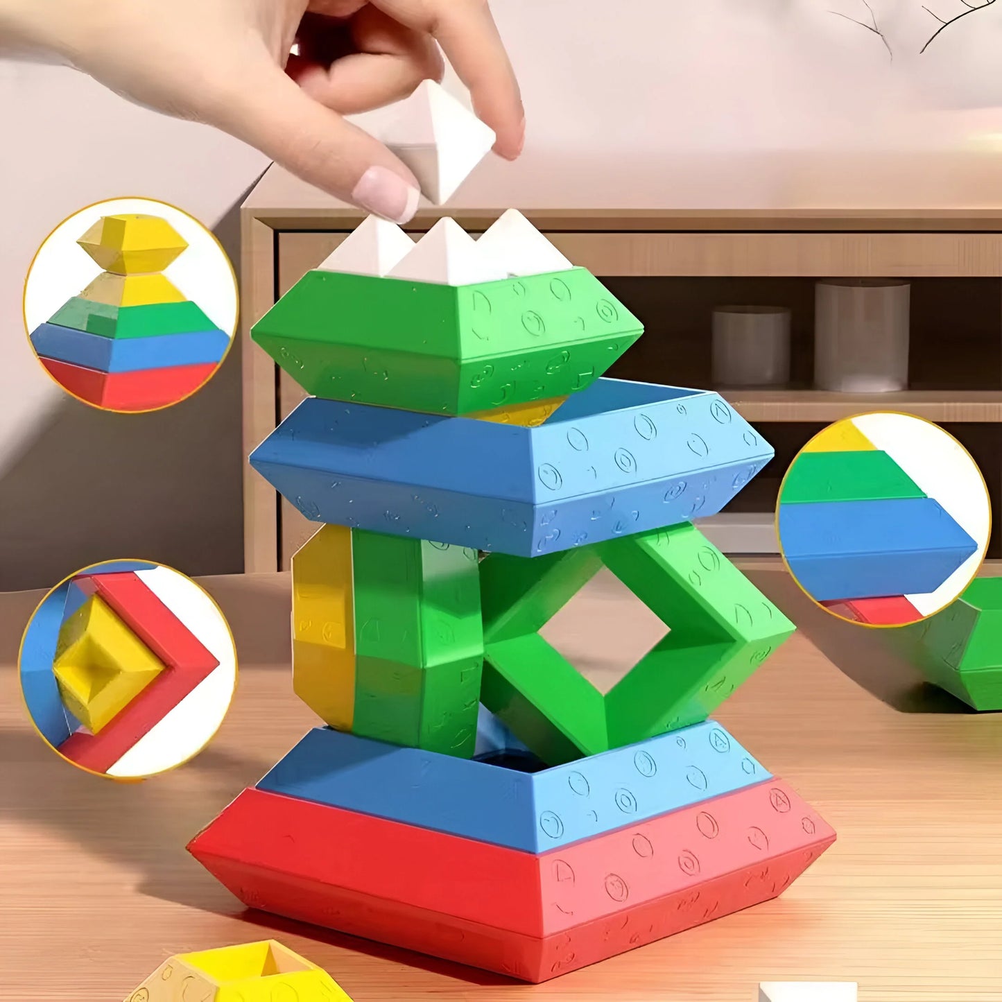 Montessori Stapelsteine