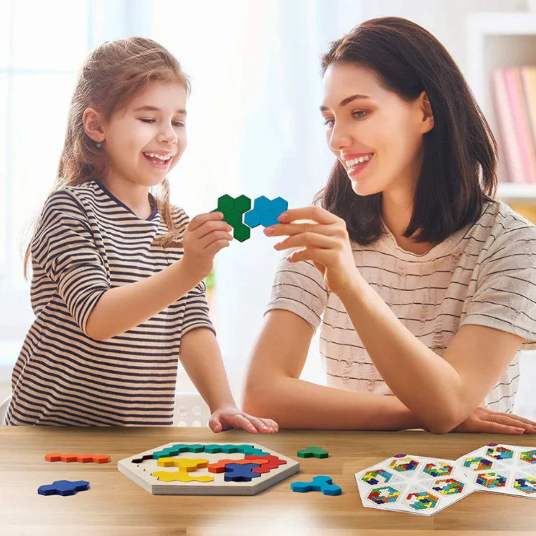 3D Farben und Formen Puzzle