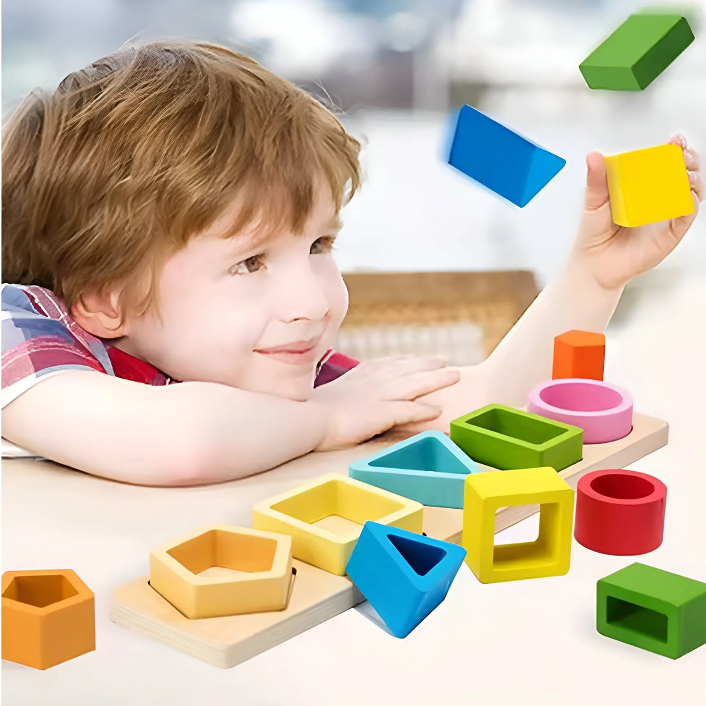 SensoryBlocks - Montessori Holz Spielzeug