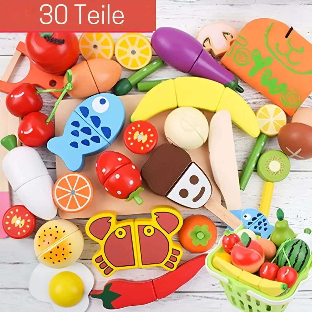 Slice & Learn - Montessori-Holzspielzeug