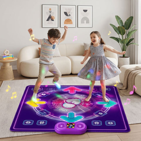 DanceGlow - Interaktive LED-Musik-Tanzmatte
