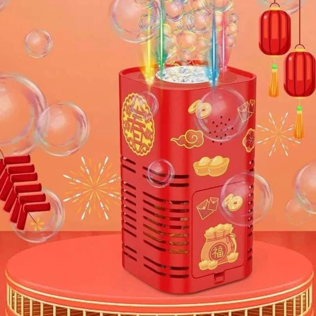Seifenblasen Feuerwerk