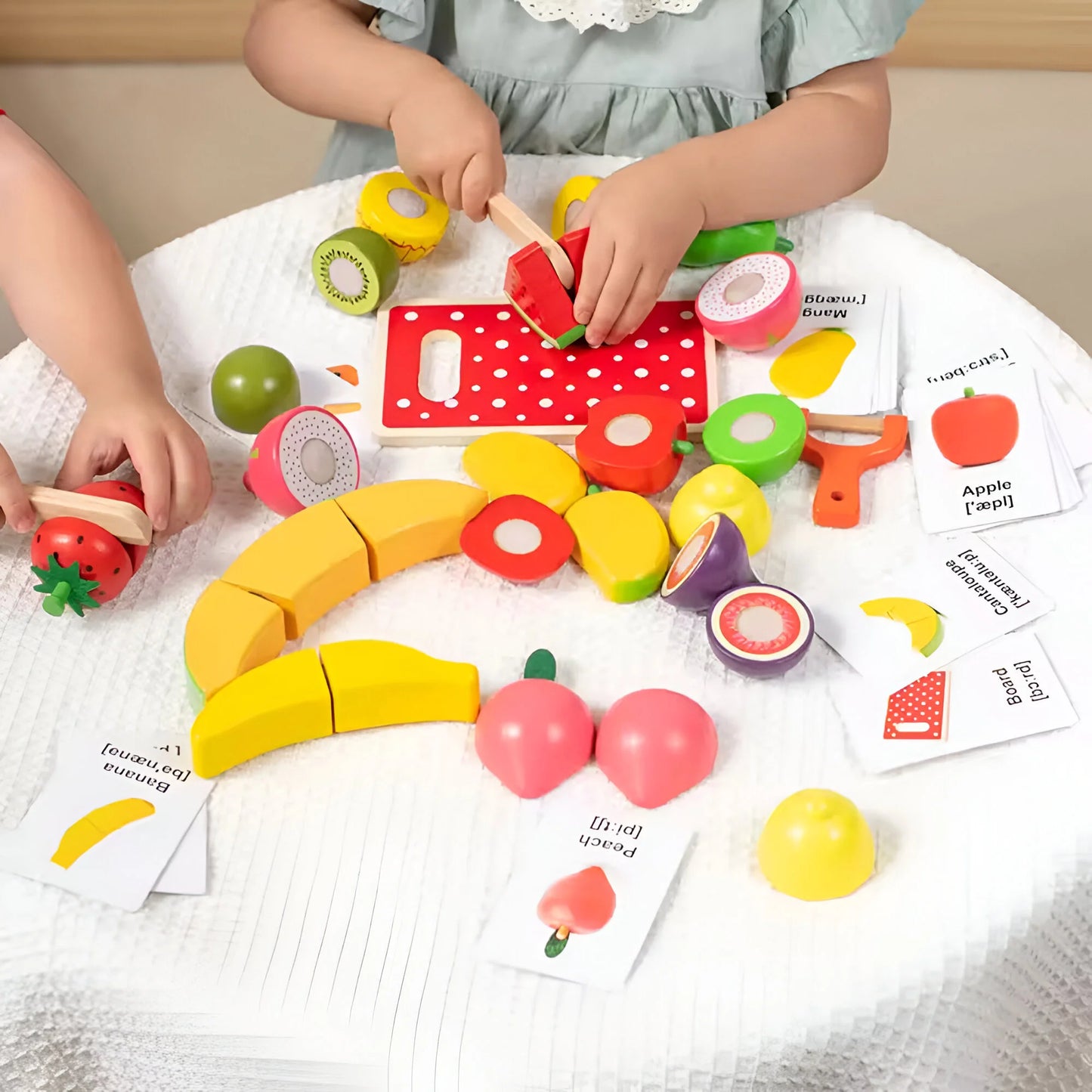 Slice & Learn - Montessori-Holzspielzeug