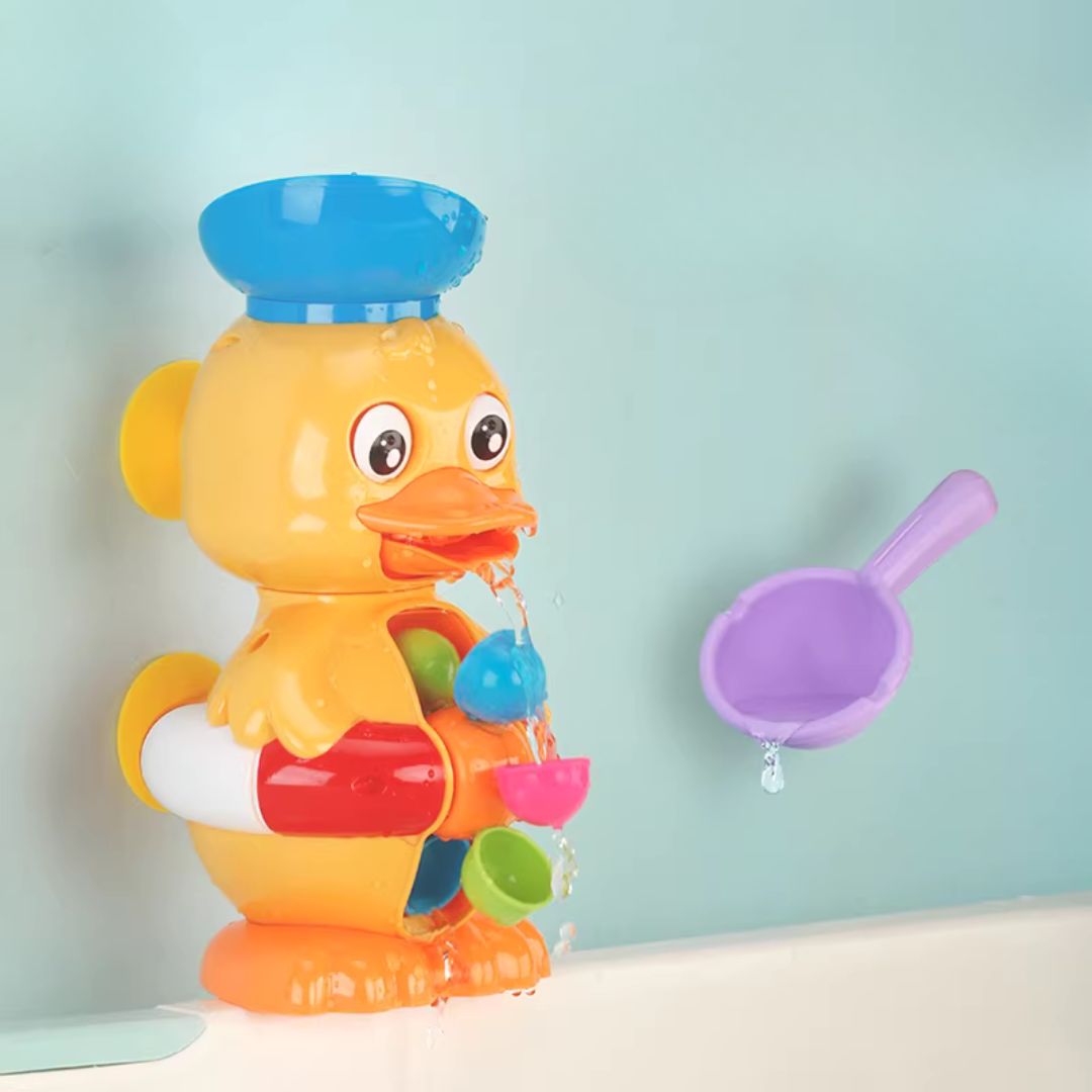 Wasserrad Badeente