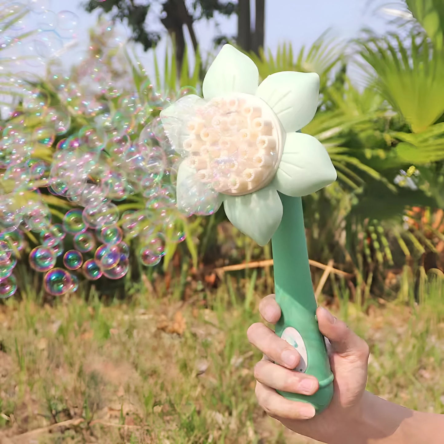Seifenblasenblume für Kinder