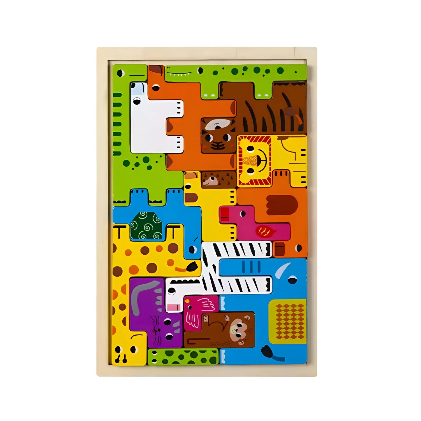 MontessoriPuzzle - Holzspielzeug für Kinder