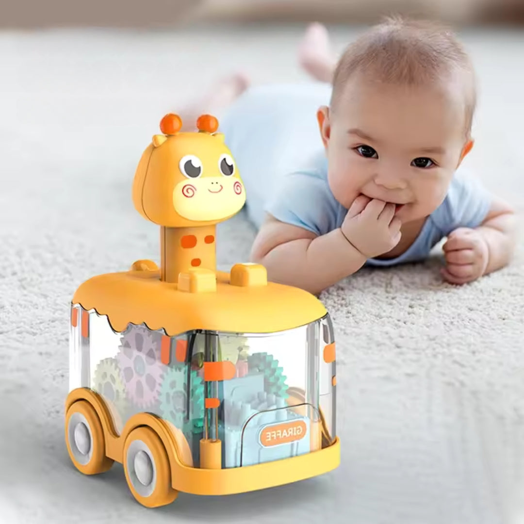 Transparentes Zahnrad Auto für Kinder