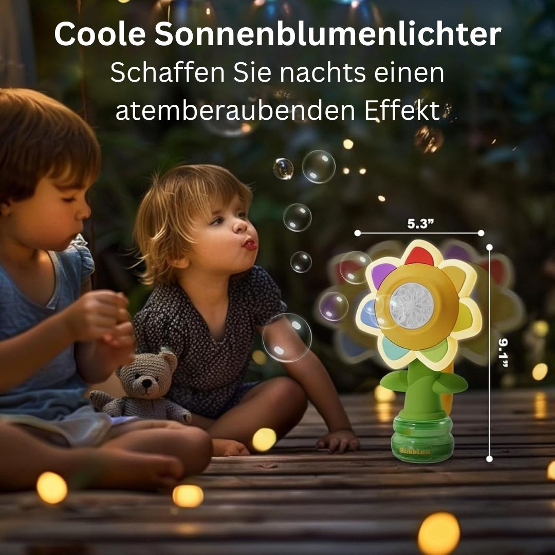 Magische Seifenblasen Blume