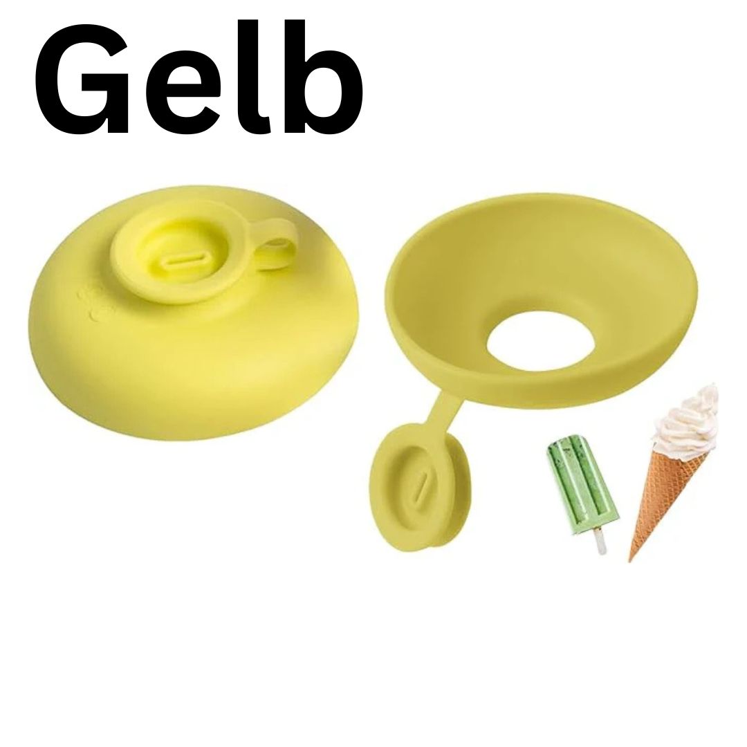 Anti-Klecker Schutz zum Eis essen