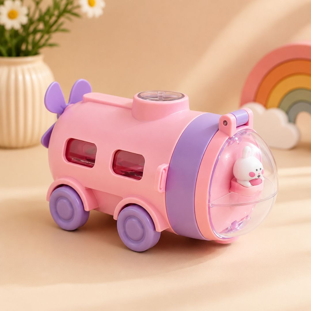 Schiebbare 500 ml Kinder Trinkflasche im Fahrzeugdesign