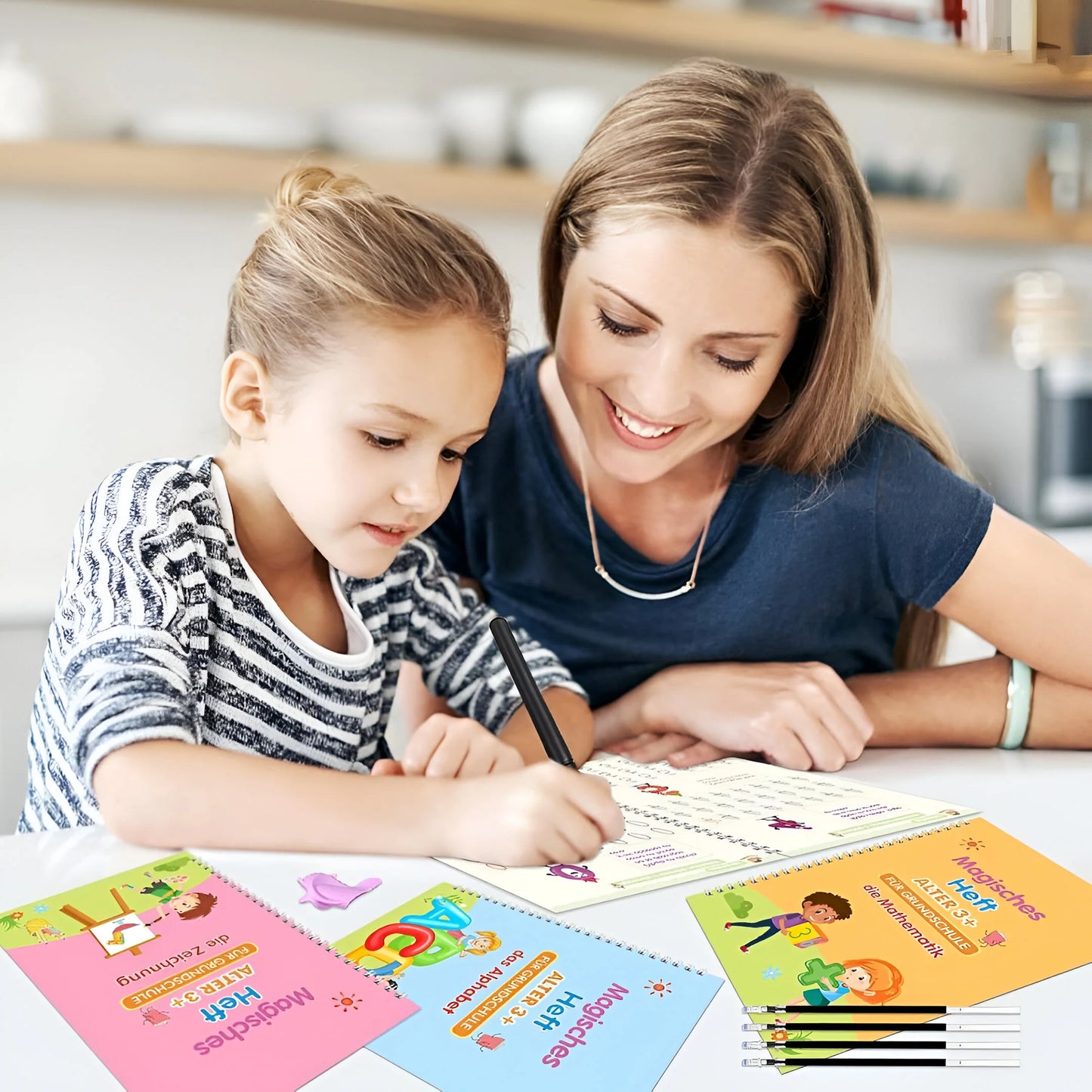Kalligraphie-Bücher 4er Set
