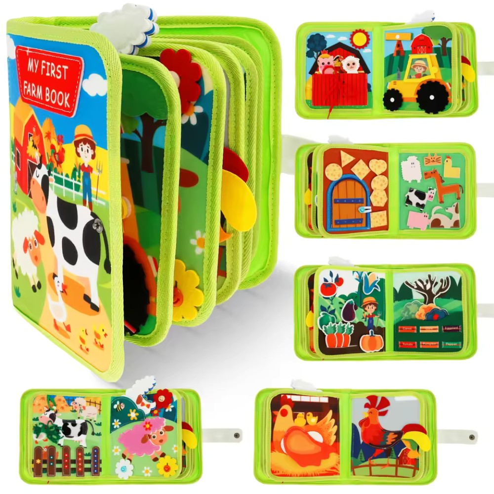 Sensorisches Montessori Farm Buch