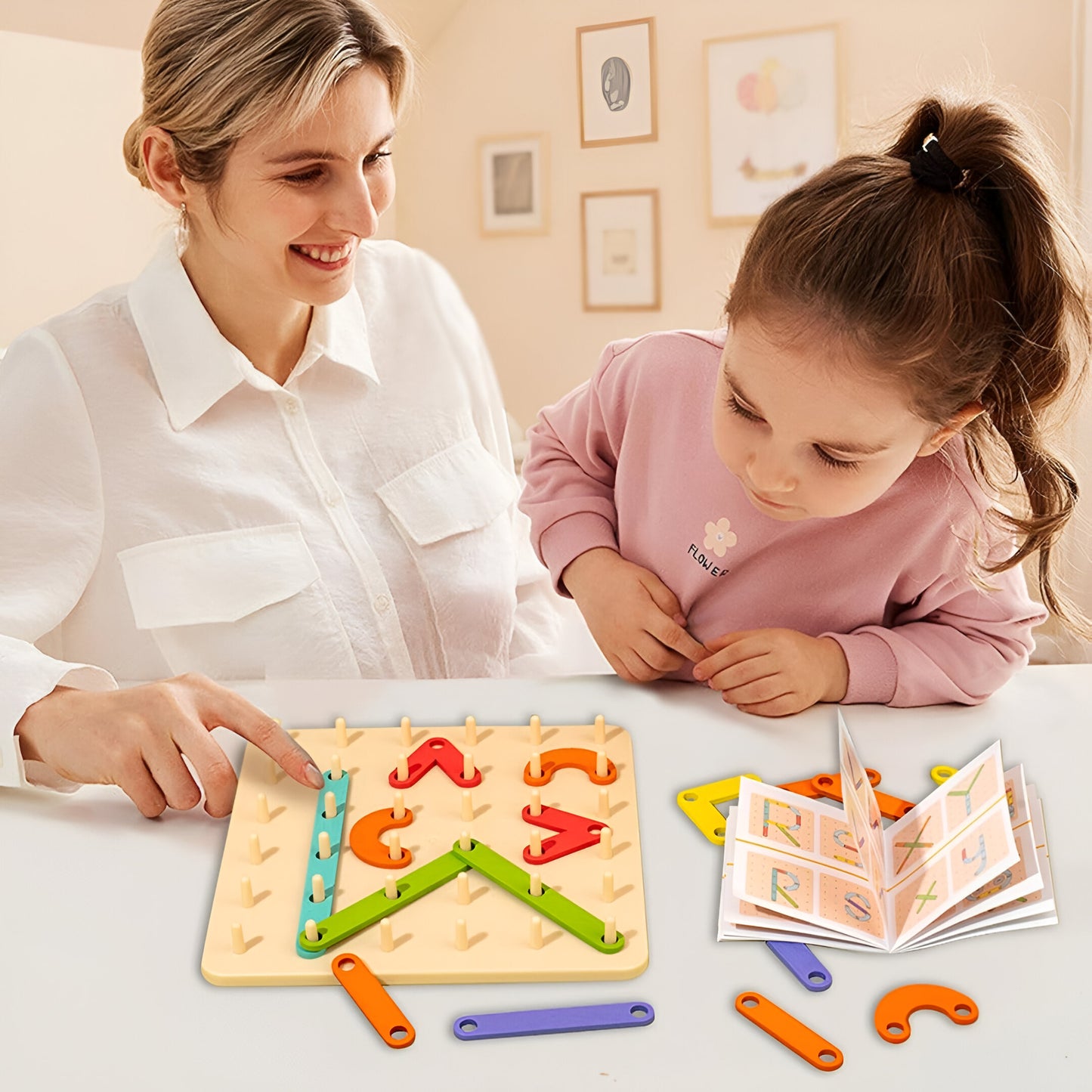 NagelKunst – Kreatives Montessori-Holzpuzzle