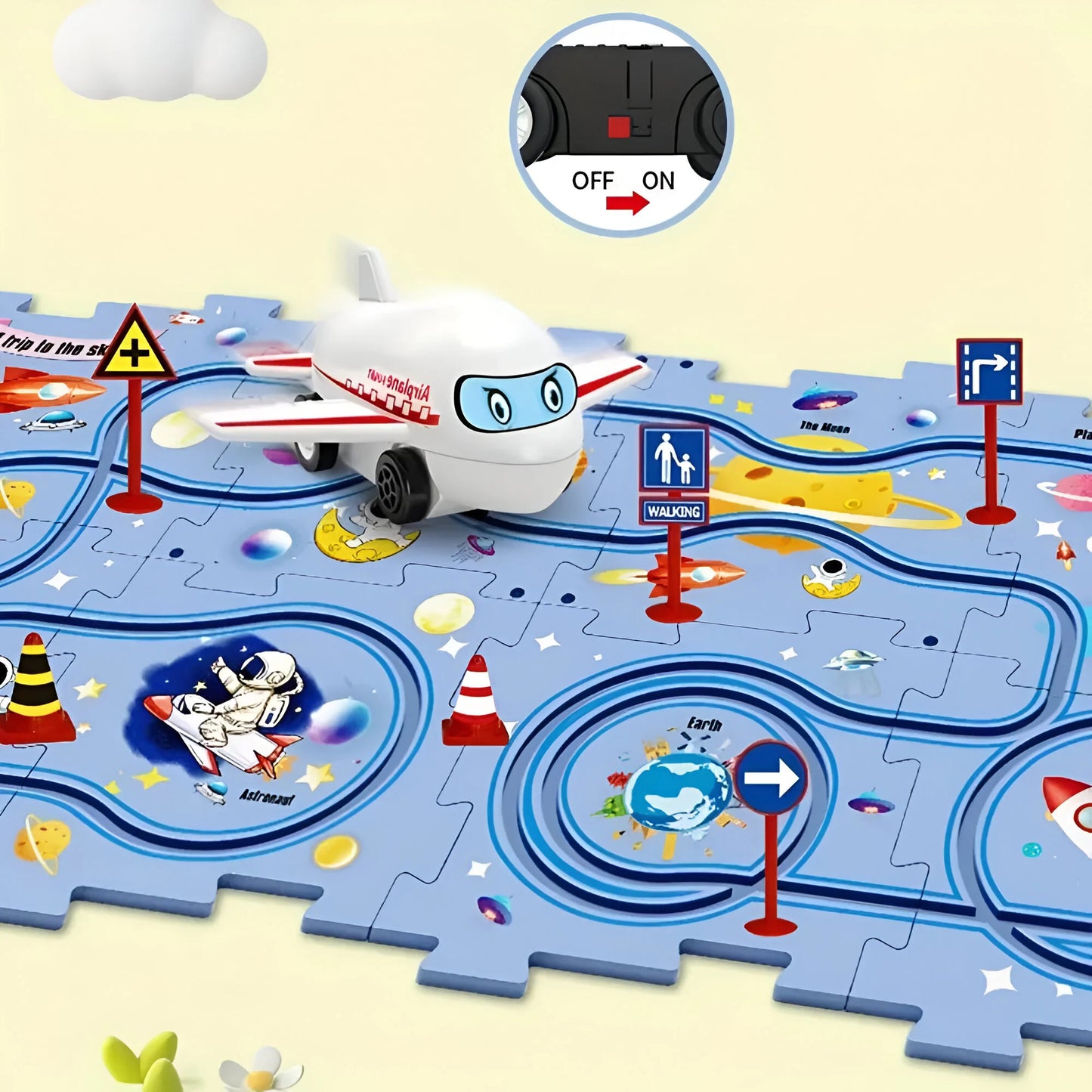 PuzzleRace - Rennbahn für Kinder