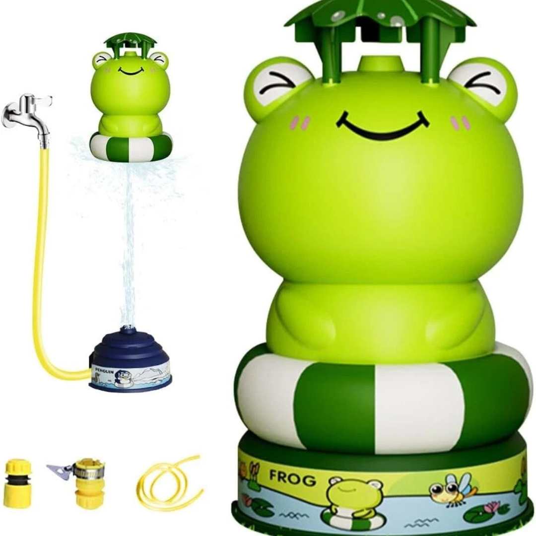 Tierische Wasserrakete